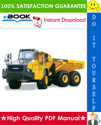 Thumbnail ☆☆ Best ☆☆ Komatsu HM400-3 Articulated Dump Truck Service Repair Manual (Serial Number: 3001 and up)