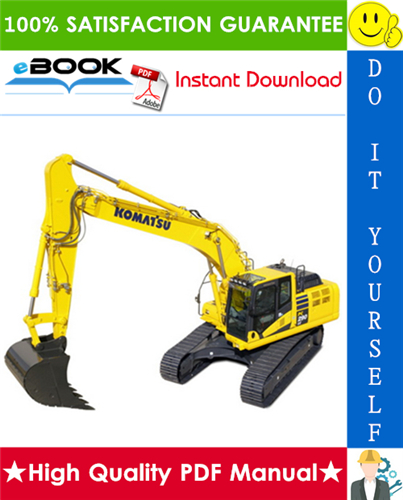 Thumbnail ☆☆ Best ☆☆ Komatsu PC290LC-11 Hydraulic Excavator Service Repair Manual (Serial Number: 35001 and up)