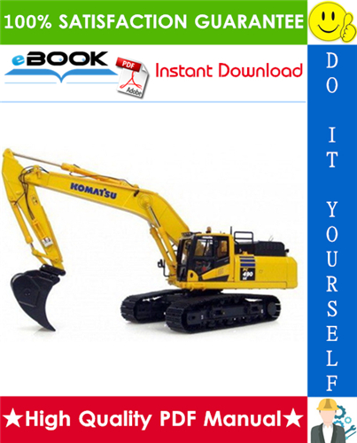 Thumbnail ☆☆ Best ☆☆ Komatsu PC490LC-11 Hydraulic Excavator Service Repair Manual (Serial Number: A41001 and up)