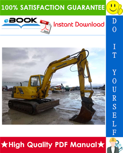 Thumbnail ☆☆ Best ☆☆ Komatsu PC110R-1 Hydraulic Excavator Operation & Maintenance Manual (Serial Number: 2265010001 and up)