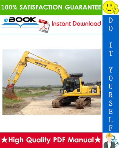 Thumbnail ☆☆ Best ☆☆ Komatsu PC210-7K, PC210LC-7K, PC210NLC-7K, PC230NHD-7K, PC240LC-7K, PC240NLC-7K Hydraulic Excavator Operation & Maintenance Manual