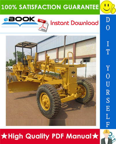 Thumbnail ☆☆ Best ☆☆ Komatsu GD500-2 Series Motor Grader Service Repair Manual