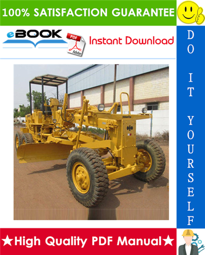 Thumbnail ☆☆ Best ☆☆ Komatsu GD500R-2 Motor Grader Operation & Maintenance Manual (Serial Number: 11002 and up)