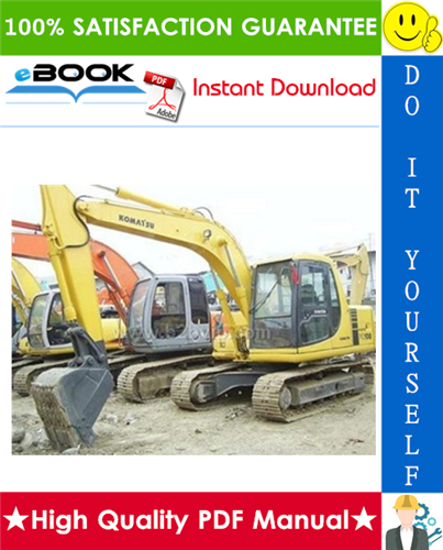 Thumbnail ☆☆ Best ☆☆ Komatsu PC100-2, PC100L-2, PC120-2 Hydraulic Excavator Service Repair Manual