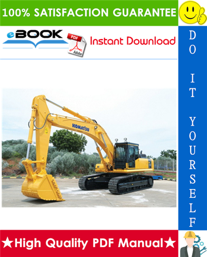 Thumbnail ☆☆ Best ☆☆ Komatsu PC350LC-8, PC350LCD-8, PC350NLC-8, PC350NLCD-8 Hydraulic Excavator Service Repair Manual (Serial Number: K50001 and up)