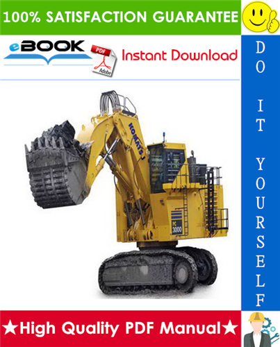 Thumbnail ☆☆ Best ☆☆ Komatsu PC3000-6 Hydraulic Mining Shovel Operation & Maintenance Manual (Serial Number: 06253)
