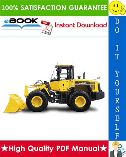 Thumbnail ☆☆ Best ☆☆ Komatsu WA200-5 Wheel Loader Operation & Maintenance Manual (Serial Number: 69294 and up)
