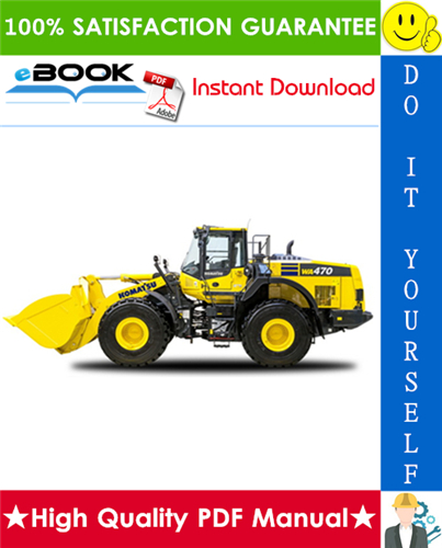 Thumbnail ☆☆ Best ☆☆ Komatsu WA470-1 Wheel Loader Service Repair Manual (Serial Number: 10001 and up)