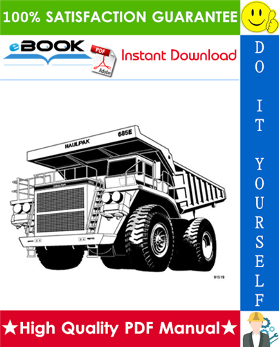 Thumbnail ☆☆ Best ☆☆ Komatsu 685E Dump Truck Service Repair Manual