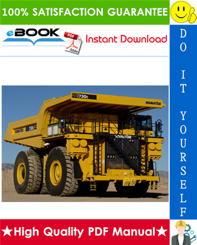 Thumbnail ☆☆ Best ☆☆ Komatsu 730E Dump Truck Operation & Maintenance Manual (Serial Number: A30620, A30622 & up)
