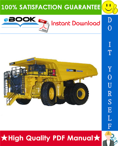 Thumbnail ☆☆ Best ☆☆ Komatsu 830E Haulpack Truck Service Repair Manual Thumbnail ☆☆ Best ☆☆ Komatsu 830E Haulpack Truck Service Repair Manual
