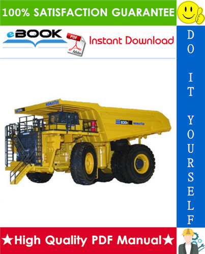 Thumbnail ☆☆ Best ☆☆ Komatsu 830E Dump Truck Service Repair Manual (SERIAL SUFFIX: AFE32-AS - AFE32-DH, AFE32-DN - AFE32-DR) Thumbnail ☆☆ Best ☆☆ Komatsu 830E Dump Truck Service Repair Manual (SERIAL SUFFIX: AFE32-AS - AFE32-DH, AFE32-DN - AFE32-DR)