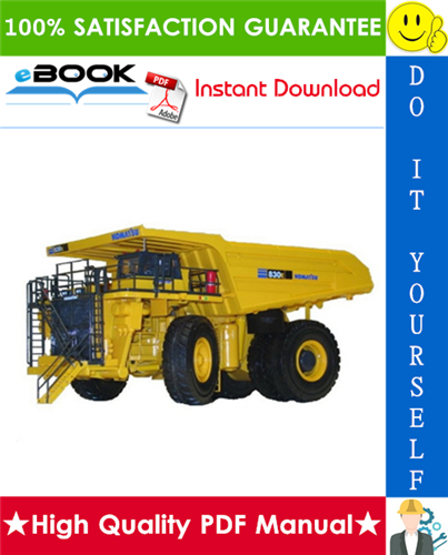 Thumbnail ☆☆ Best ☆☆ Komatsu 830E-1AC Dump Truck Operation & Maintenance Manual (Serial Number: A30461 & UP Tier II) Thumbnail ☆☆ Best ☆☆ Komatsu 830E-1AC Dump Truck Operation & Maintenance Manual (Serial Number: A30461 & UP Tier II)