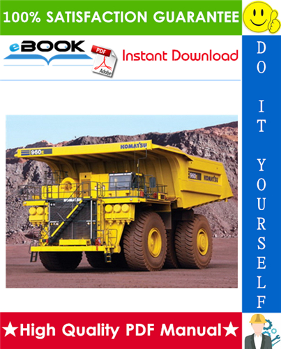 Thumbnail ☆☆ Best ☆☆ Komatsu 960E-2K Dump Truck Field Assembly Manual (Serial Number: A50011 & UP) Thumbnail ☆☆ Best ☆☆ Komatsu 960E-2K Dump Truck Field Assembly Manual (Serial Number: A50011 & UP)