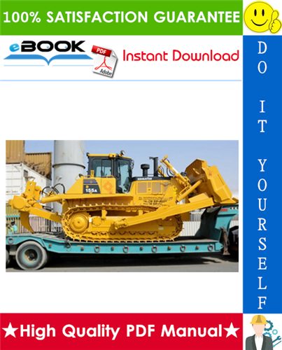 Thumbnail ☆☆ Best ☆☆ Komatsu D155A-6 Bulldozer Field Assembly Manual (Serial Number: 85001 and up)
