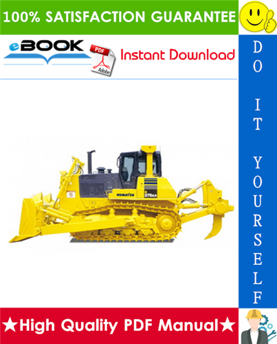 Thumbnail ☆☆ Best ☆☆ Komatsu D275ax-5e0 Bulldozer Field Assembly Manual (Serial Number: 40001 and up)