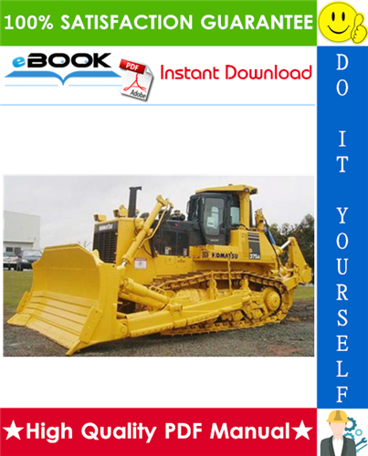Thumbnail ☆☆ Best ☆☆ Komatsu D375A-6 Bulldozer Operation & Maintenance Manual (Serial Number: 60018 and up)