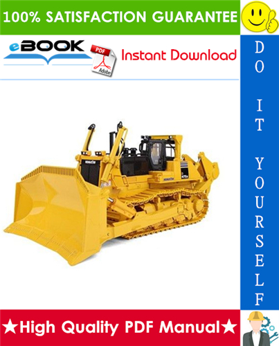 Thumbnail ☆☆ Best ☆☆ Komatsu D475A-5E0 Bulldozer Operation & Maintenance Manual (Serial Number: 30134 and up)