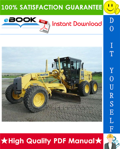Thumbnail ☆☆ Best ☆☆ Komatsu GD555-3A, GD655-3A, GD675-3A Motor Grader Service Repair Manual (Serial Number: 10001 and up)