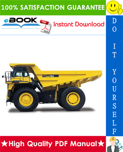 Thumbnail ☆☆ Best ☆☆ Komatsu HD785-7 Dump Truck Operation & Maintenance Manual (Serial Number: 8378 and up) Thumbnail ☆☆ Best ☆☆ Komatsu HD785-7 Dump Truck Operation & Maintenance Manual (Serial Number: 8378 and up)