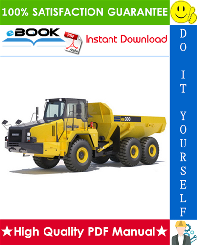 Thumbnail ☆☆ Best ☆☆ Komatsu HM300-2 Articulated Dump Truck Service Repair Manual (Serial Number: A11001 and up)