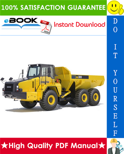 Thumbnail ☆☆ Best ☆☆ Komatsu HM300-3 Articulated Dump Truck Operation & Maintenance Manual (Serial Number: 3001 and up)
