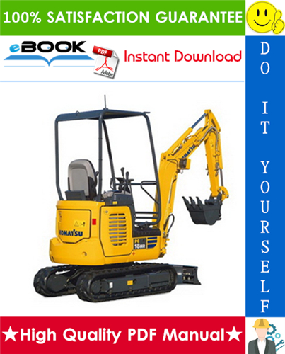 Thumbnail ☆☆ Best ☆☆ Komatsu PC18MR-3 Hydraulic Excavator Operation & Maintenance Manual (Serial Number: 20994 and up)
