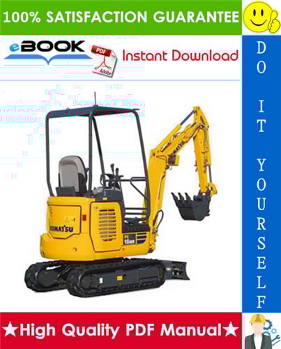 Thumbnail ☆☆ Best ☆☆ Komatsu PC18MR-3 Hydraulic Excavator Operation & Maintenance Manual (Serial Number: 21114 and up)
