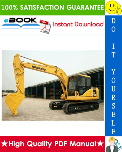 Thumbnail ☆☆ Best ☆☆ Komatsu PC130-8 Hydraulic Excavator Operation & Maintenance Manual (Serial Number: C30001 and up)