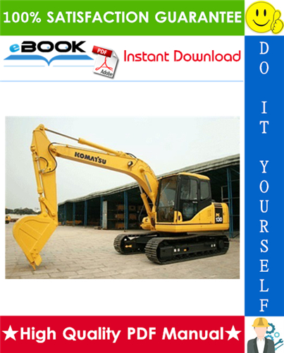 Thumbnail ☆☆ Best ☆☆ Komatsu PC130-8 Hydraulic Excavator Operation & Maintenance Manual (Serial Number: 82503 and up)