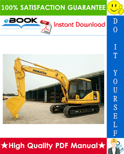 Thumbnail ☆☆ Best ☆☆ Komatsu PC130-8 Hydraulic Excavator Operation & Maintenance Manual (Serial Number: 82555 and up)