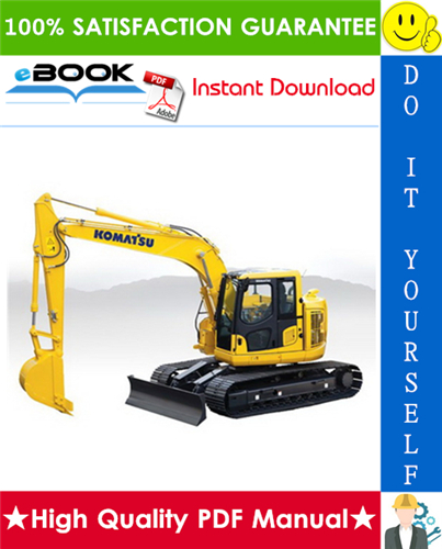 Thumbnail ☆☆ Best ☆☆ Komatsu PC138USLC-10 Hydraulic Excavator Operation & Maintenance Manual (Serial Number: 40001 and up)