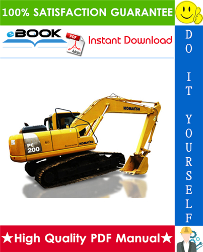 Thumbnail ☆☆ Best ☆☆ Komatsu PC200-8, PC200LC-8 Hydraulic Excavator Operation & Maintenance Manual (Serial Number: C60001 and up) Thumbnail ☆☆ Best ☆☆ Komatsu PC200-8, PC200LC-8 Hydraulic Excavator Operation & Maintenance Manual (Serial Number: C60001 and up)