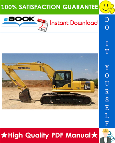 Thumbnail ☆☆ Best ☆☆ Komatsu PC200LC-8 Hydraulic Excavator Service Repair Manual (Serial Number: A90301 and up) Thumbnail ☆☆ Best ☆☆ Komatsu PC200LC-8 Hydraulic Excavator Service Repair Manual (Serial Number: A90301 and up)