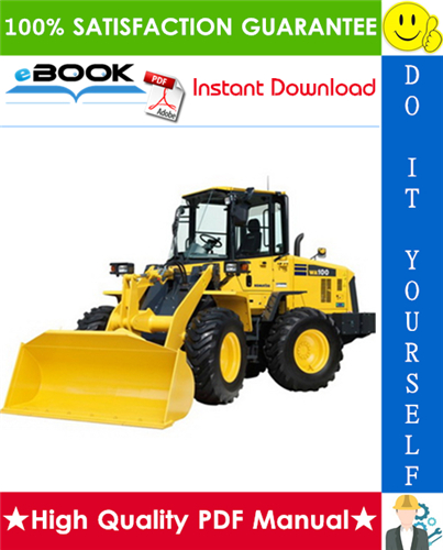 Thumbnail ☆☆ Best ☆☆ Komatsu WA100-1, WA150-1 Wheel Loader Operation & Maintenance Manual (Serial Number: 10001 and up)