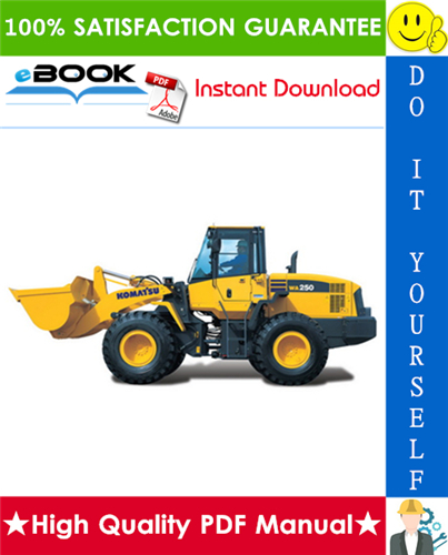 Thumbnail ☆☆ Best ☆☆ Komatsu WA250-5 Wheel Loader Operation & Maintenance Manual (Serial Number: 72784 and up)