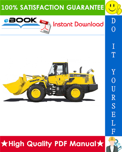 Thumbnail ☆☆ Best ☆☆ Komatsu WA320-6 Wheel Loader Service Repair Manual (Serial Number: A35001 and UP)