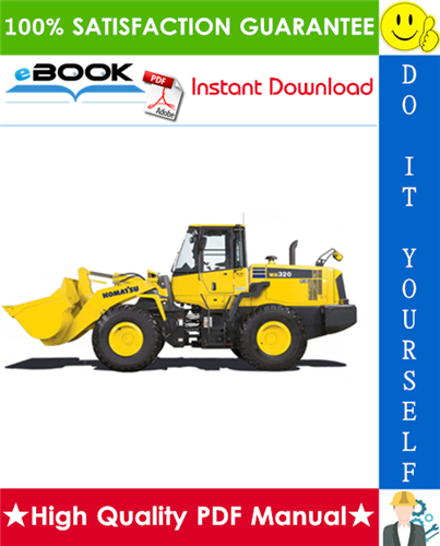Thumbnail ☆☆ Best ☆☆ Komatsu WA320-7 Wheel Loader Operation & Maintenance Manual (Serial Number: A36001 and up)