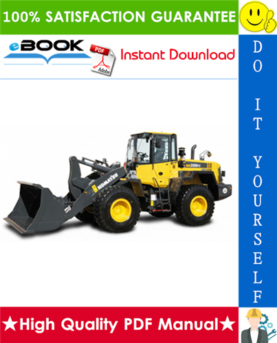 Thumbnail ☆☆ Best ☆☆ Komatsu WA320PZ-6 Wheel Loader Operation & Maintenance Manual (Serial Number: 70587 and up)