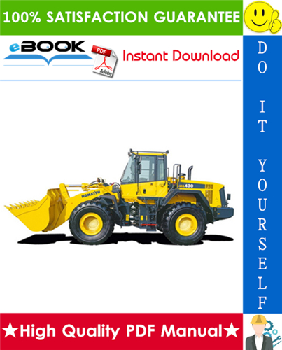 Thumbnail ☆☆ Best ☆☆ Komatsu WA430-6 Wheel Loader Operation & Maintenance Manual (Serial Number: A42001 and up)