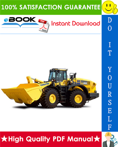 Thumbnail ☆☆ Best ☆☆ Komatsu WA500-6 Wheel Loader Operation & Maintenance Manual (Serial Number: 55529 and up)