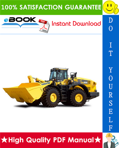 Thumbnail ☆☆ Best ☆☆ Komatsu WA500-6R Wheel Loader Operation & Maintenance Manual (Serial Number: 60011 and up)