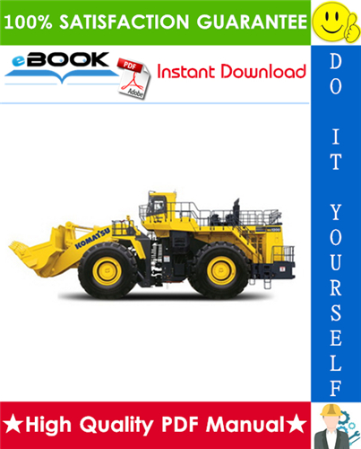 Thumbnail ☆☆ Best ☆☆ Komatsu WA1200-6 Wheel Loader Operation & Maintenance Manual (Serial Number: 60001 and up)