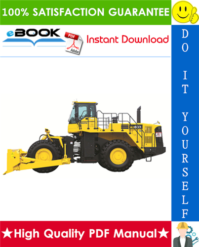 Thumbnail ☆☆ Best ☆☆ Komatsu WD600-6 Wheel Dozer Operation & Maintenance Manual (Serial Number: 55001 and up)