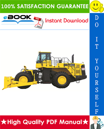 Thumbnail ☆☆ Best ☆☆ Komatsu WD600-6 Wheel Dozer Operation & Maintenance Manual (Serial Number: 55012 and up)