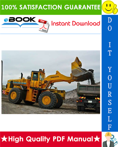 Thumbnail ☆☆ Best ☆☆ Dressta 560C Wheel Loader Service Repair Manual + Operation & Maintenance Manual (Serial Number: 15001 and up)
