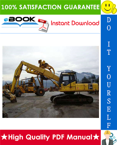 Thumbnail ☆☆ Best ☆☆ Komatsu PC300LL-7E0 Logging/Road Builder Excavator Service Repair Manual + Operation & Maintenance Manual (Serial Number: A86001 and UP)