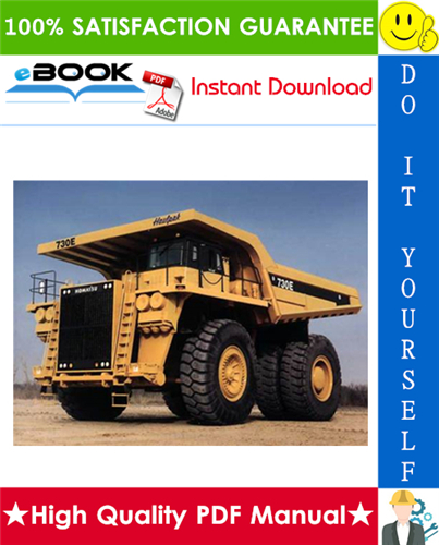 Thumbnail ☆☆ Best ☆☆ Komatsu 730E Dump Truck Service Repair Manual + Operation & Maintenance Manual + Field Assembly Manual Thumbnail ☆☆ Best ☆☆ Komatsu 730E Dump Truck Service Repair Manual + Operation & Maintenance Manual + Field Assembly Manual