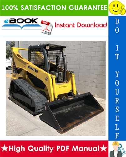 Thumbnail ☆☆ Best ☆☆ Komatsu CK35-1 Compact Track Loader Service Repair Manual + Operation & Maintenance Manual (Serial Number: A40001 and UP)