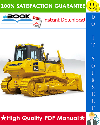 Thumbnail ☆☆ Best ☆☆ Komatsu D65EX-12, D65PX-12 (EU SPEC.) Bulldozer Service Repair Manual + Operation & Maintenance Manual